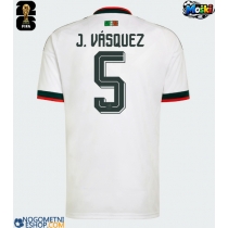 Moški Nogometni dresi Mehika Johan Vasquez #5 Gostujoči SP 2026 Kratek Rokav